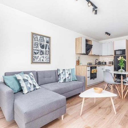 Modern Riverside Apartment With Free Parking Space Szczecin Kültér fotó
